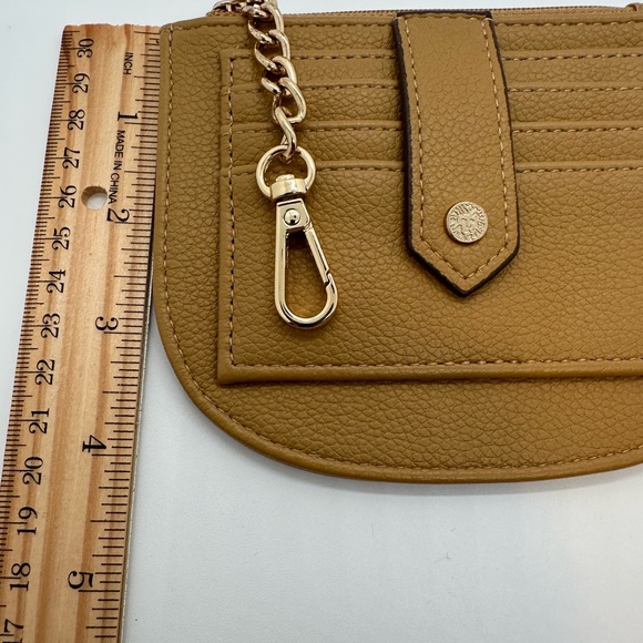 Anne Klein Mini Vegan Leather Multi Card Holder Zip Wallet - Picture 5 of 7